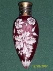 Vict. Scent Bottle w/ Gorham Sterling