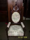 1890's Gothic Revival Parlor Chair