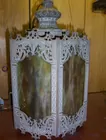  Slag Glass Hanging Lamp