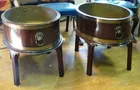Brass Lined Oval Shaped 