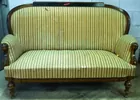 Biedermeier Style Parlor Set, 2 Settee's & 6 Chair