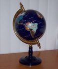 lapidary world globe