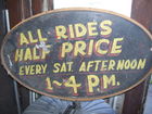 ride sign