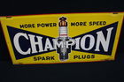 21- Champion Spark Plugs Sign