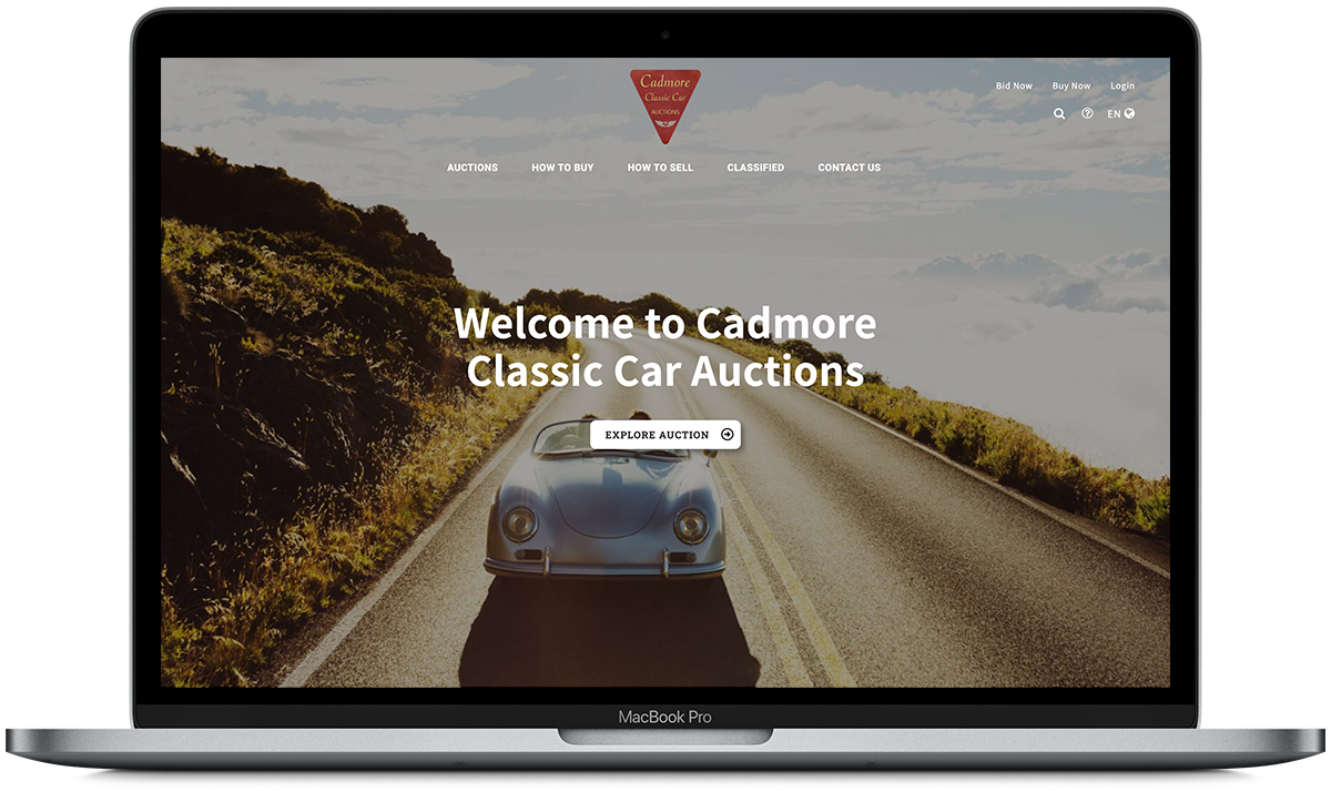 White Label: Cadmore Classic Car Auctions Hompage White Label: Cadmore Classic Car Auctions Hompage
